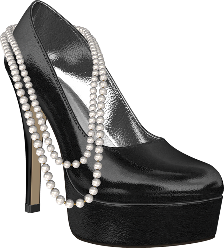 chaussure femme avec perle